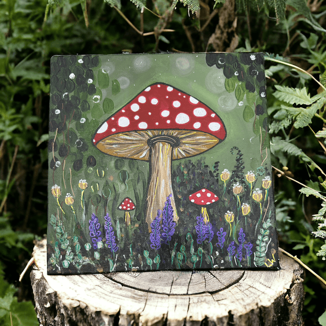Toadstool Original Artwork