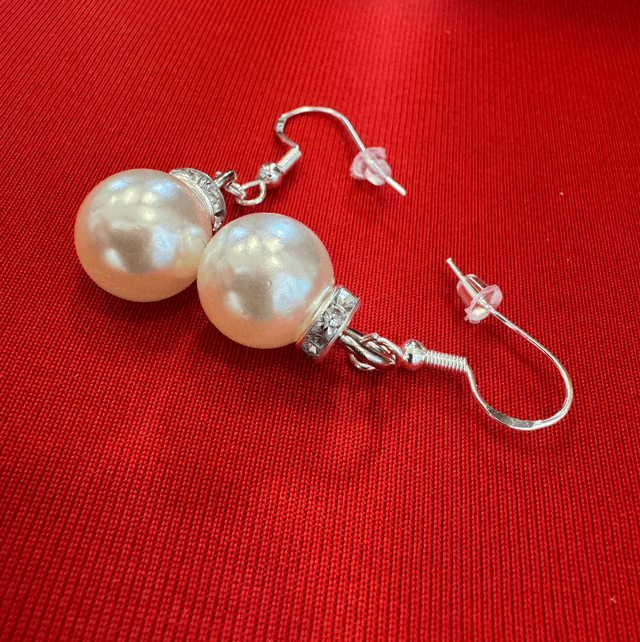 Sterling Silver drop earrings