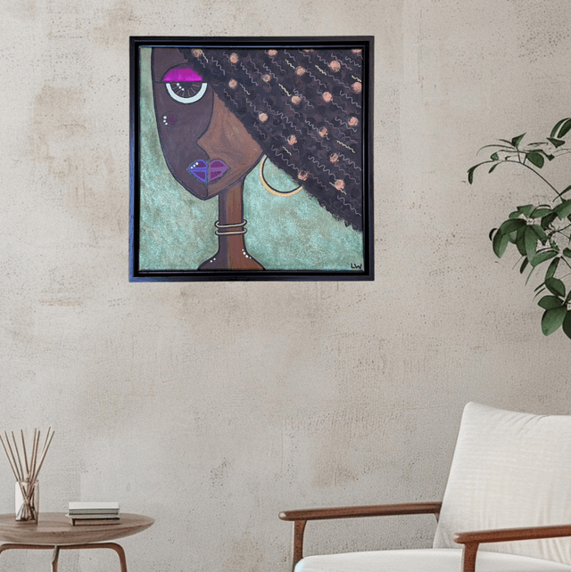 Brown-Eyed Girl (framed)