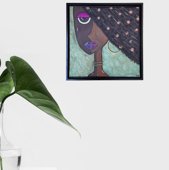 Brown-Eyed Girl (framed)
