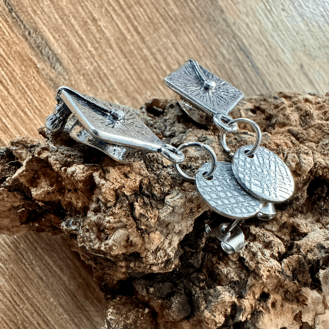 Mortar Board earrings