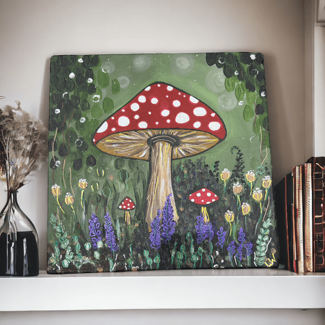 Toadstool Original Artwork