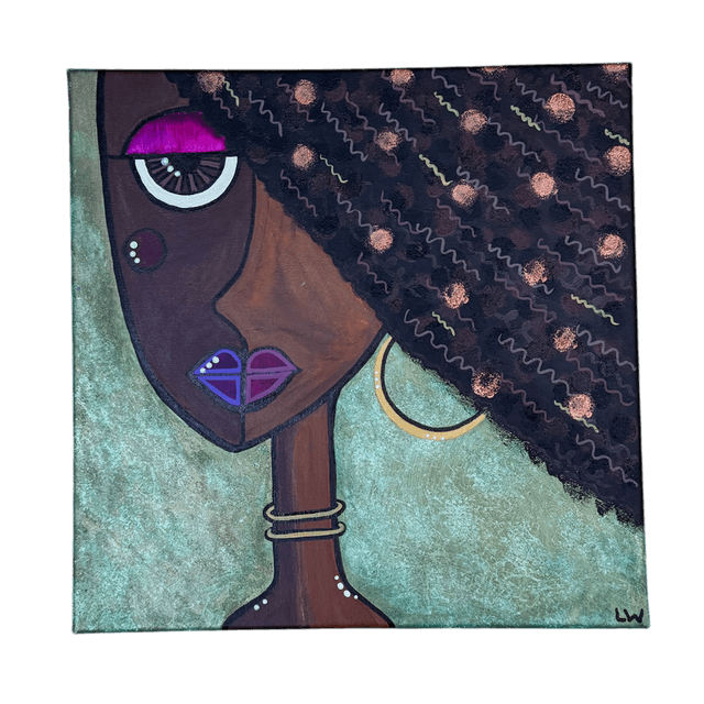 Brown-Eyed Girl (framed)