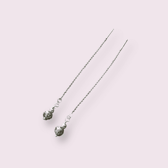 Silver Plated Threader Earrings